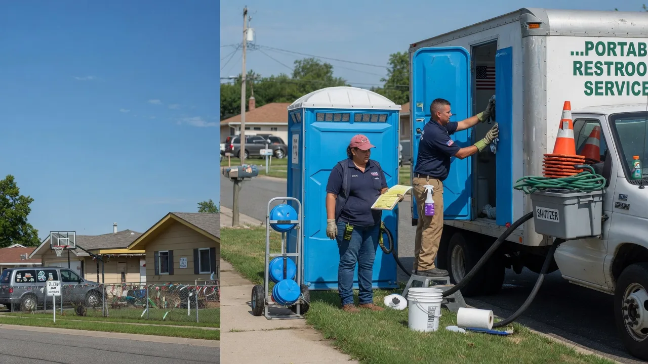 Portable Toilet Rental in Hamilton, OH near me